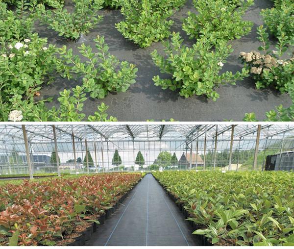 Woven grass control geotextile